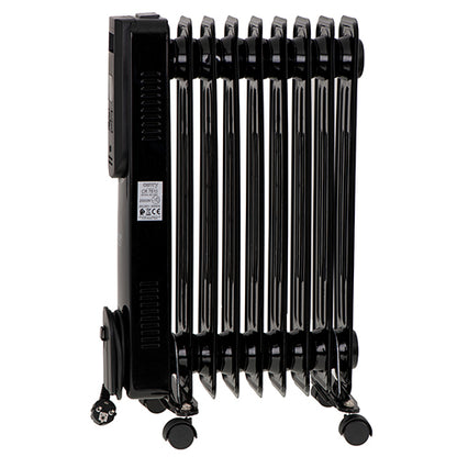 Electric oil heater with remote control CAMRY CR 7810 9 ribs black