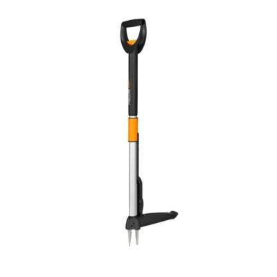 Fiskars Smartfit Τηλεσκοπικός Αφυγραντής Ζιζανίων Μαύρος Ασημί (1020125)