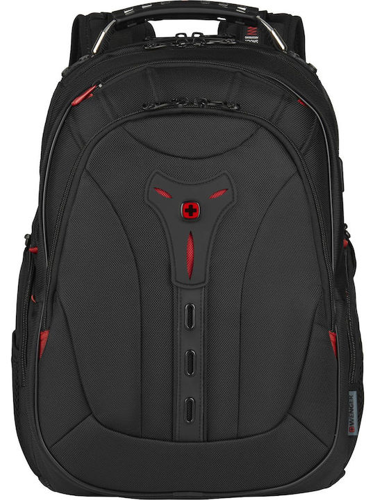 Wenger Pegasus Deluxe Τσάντα Πλάτης για Laptop 16" με Θύρα USB σε Μαύρο χρώμα