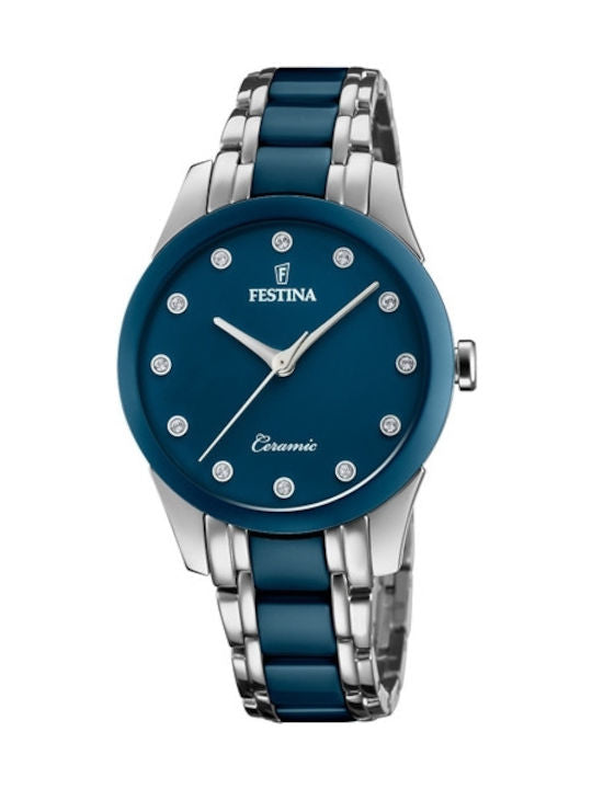 Festina Ρολόι με Μεταλλικό Μπρασελέ F20499/2