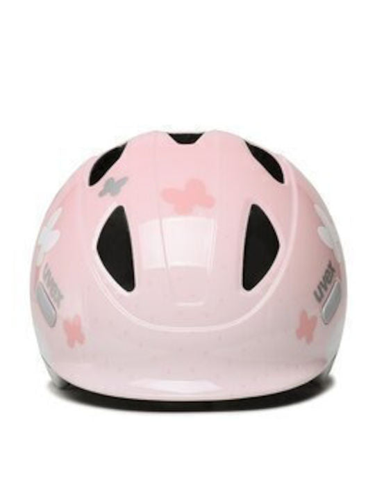 Kask rowerowy dziecięcy uvex oyo style butterfly pink 50-54