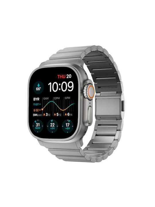 Nomad Strap Titanium Silver V2 42/44/45/49mm