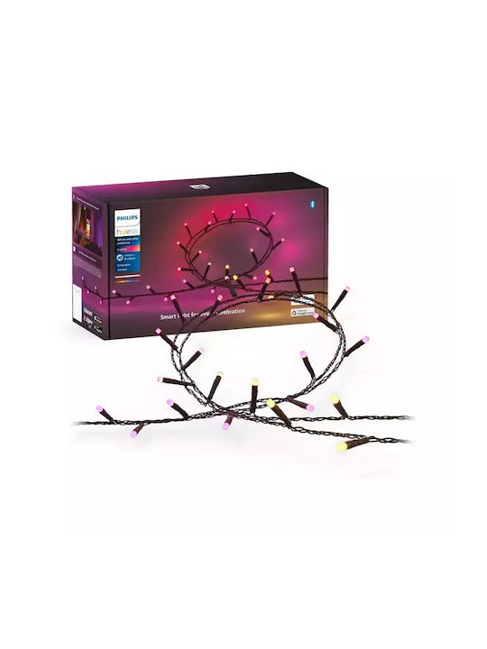 Philips 250 Λαμπάκια LED White and Color σε Σειρά 929003674402