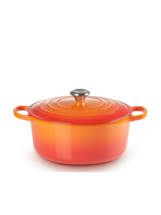 Le Creuset Signature BrÃ¤ter round 18 cm volcanic
