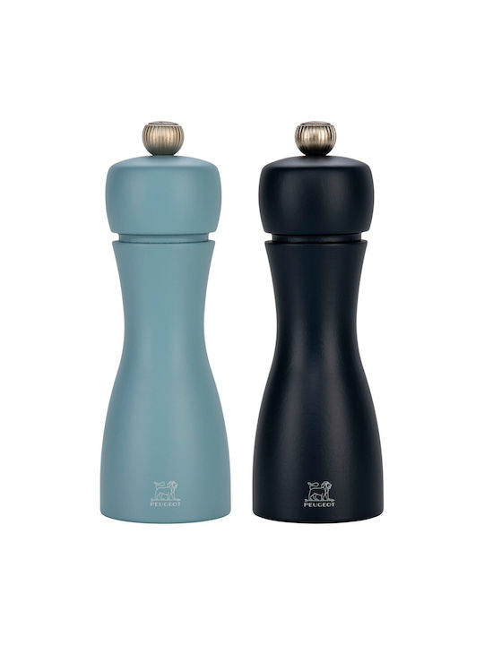 Peugeot Tahiti Salt&Pepper Mill Set of 2 15cm night&azur