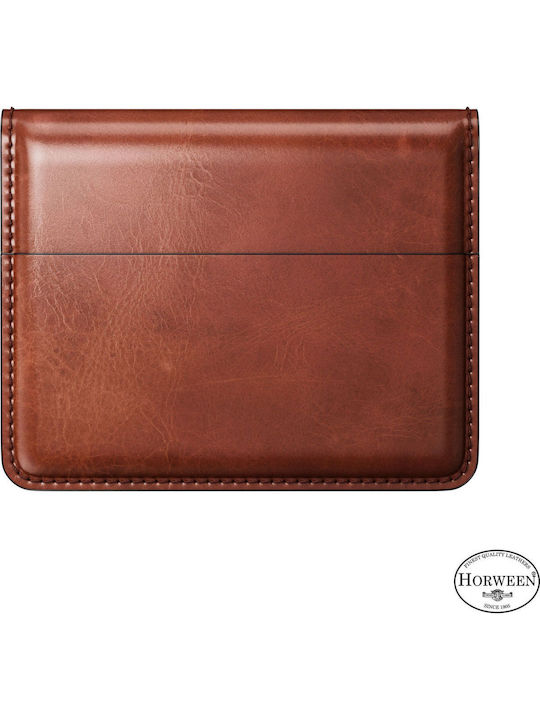 Nomad Card Wallet Plus — Horween Leather Olde Dublin