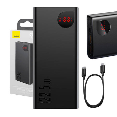 Powerbank Baseus Adaman Metal 20000mAh 22.5W (Μαύρο)