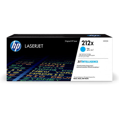 HP 212X Hohe Ergiebigkeit Cyan original LaserJet Tonerpatrone (W2121X)