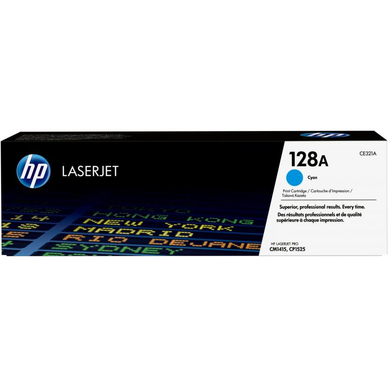 HP Cartridge No 128A HP128A HP 128A Cyan (CE321A)