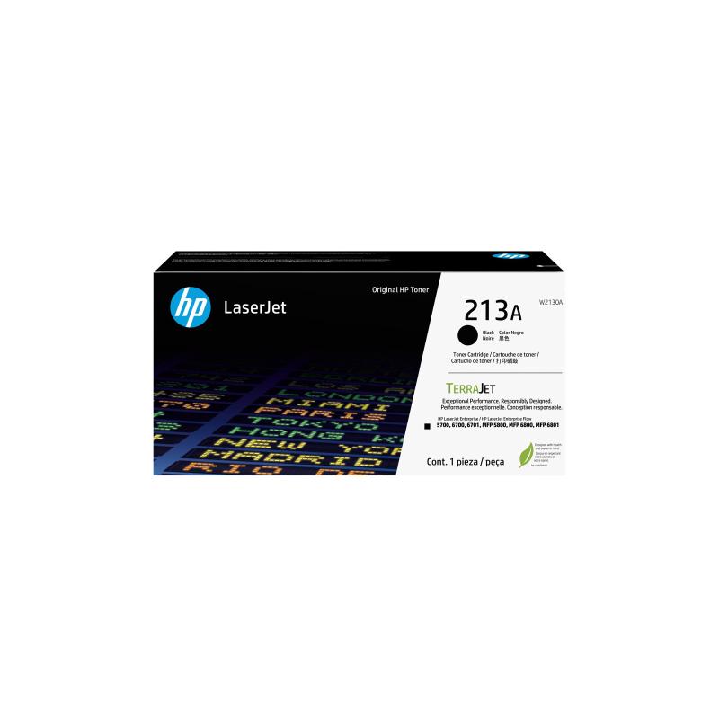 HP Cartridge No 213A HP213A HP 213A Black Schwarz (W2130A)