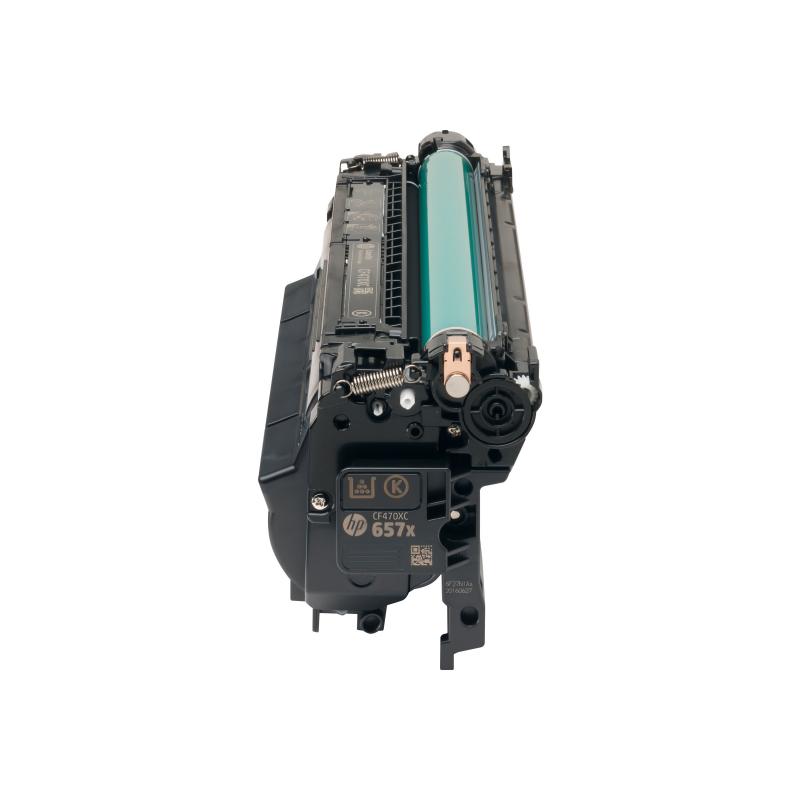 HP Cartridge No 657X HP657X HP 657X Black Schwarz (CF470X)