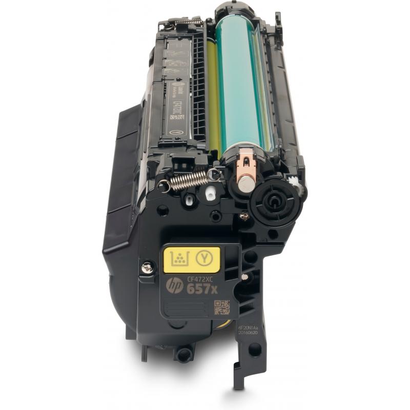 HP Cartridge No 657X HP657X HP 657X Yellow Gelb (CF472X)