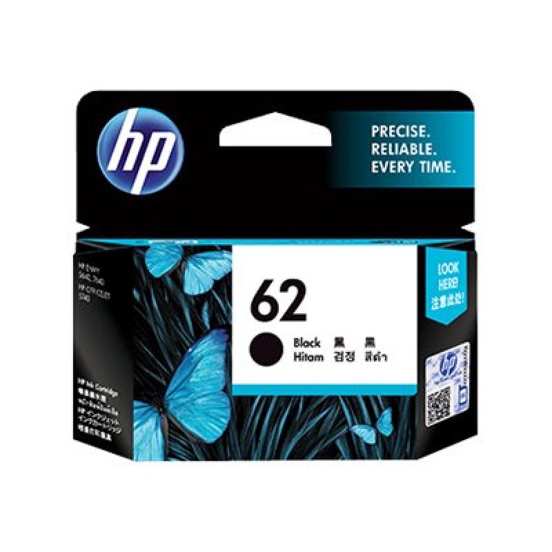 HP Ink No 62 HP62 HP 62 Black Schwarz (C2P04AE)