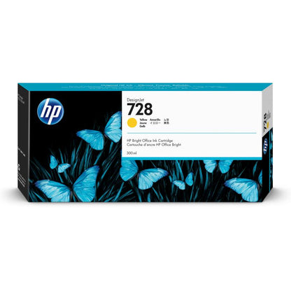 HP Ink No 728 HP728 HP 728 Yellow Gelb (F9K15A)