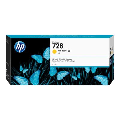 HP Ink No 728 HP728 HP 728 Yellow Gelb (F9K15A)