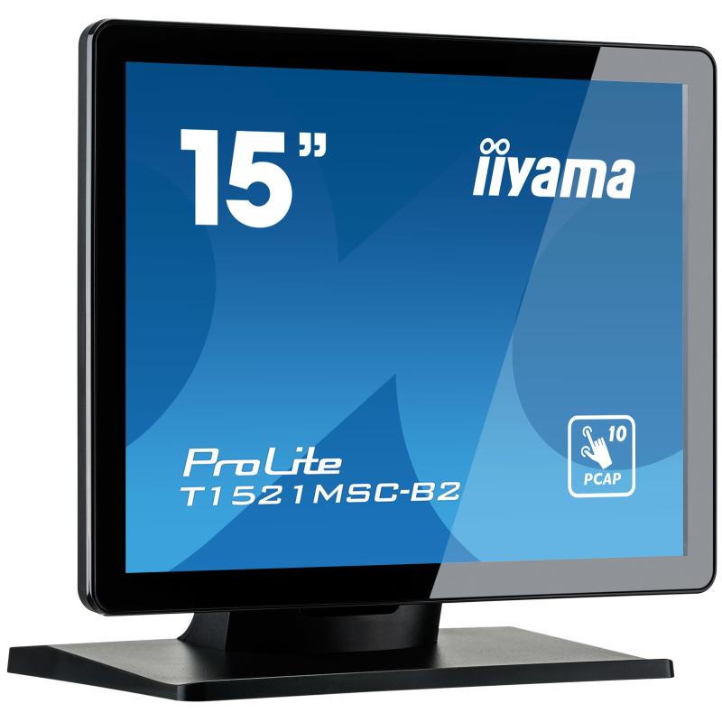 iiyama Monitor ProLite Touch T1521MSC-B2 T1521MSCB2 (T1521MSC-B2)
