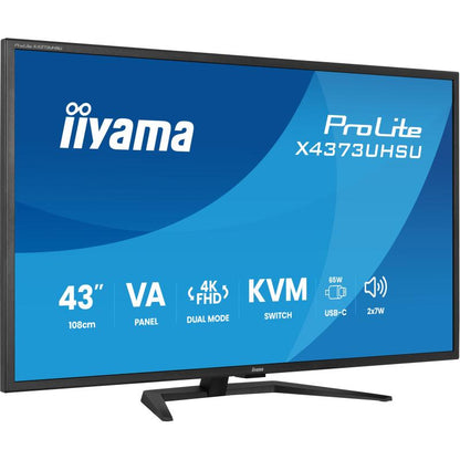 iiyama Monitor ProLite X4373UHSU-B2 X4373UHSUB2 (X4373UHSU-B2)