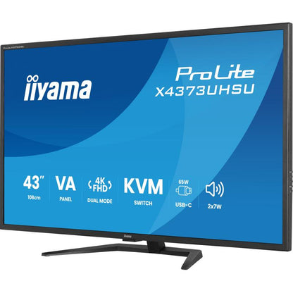 iiyama Monitor ProLite X4373UHSU-B2 X4373UHSUB2 (X4373UHSU-B2)
