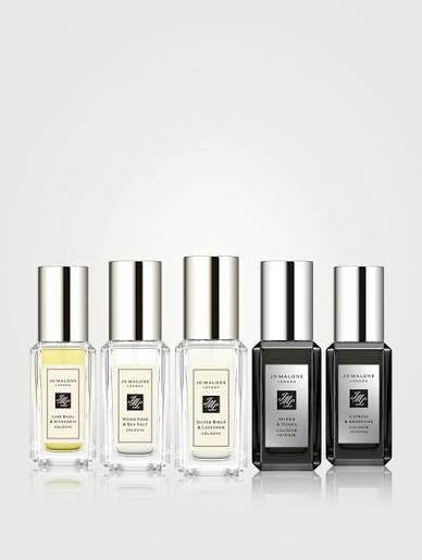 Jo Malone Set of Miniatures EDC MINI Lime Basil & Mandarin 9 ml + EDC MINI Silver Birch & Lavender 9