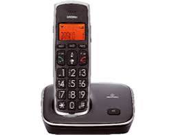 Brondi Bravo Gold 2 Cordless Phone - Black