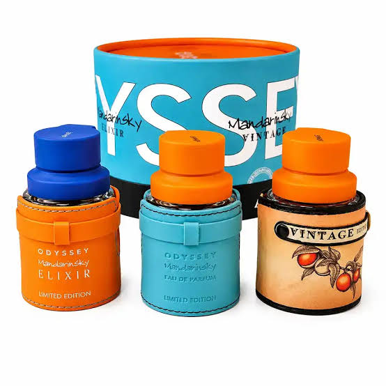 Armaf Odyssey Mandarin Sky Eau de Parfum Elixir 30 ml and Eau de Parfum Odyssey Mandarin Sky Vintage Set