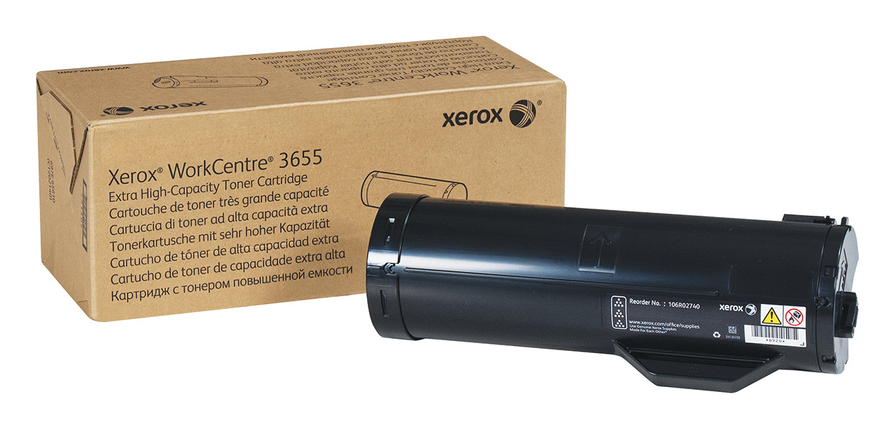 Xerox Cartridge 3655 Black Schwarz HC (106R02740)