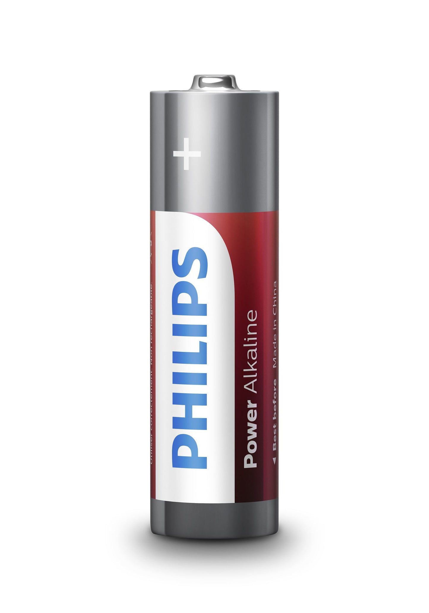 1x4 Philips Power Alkaline AA Batterie