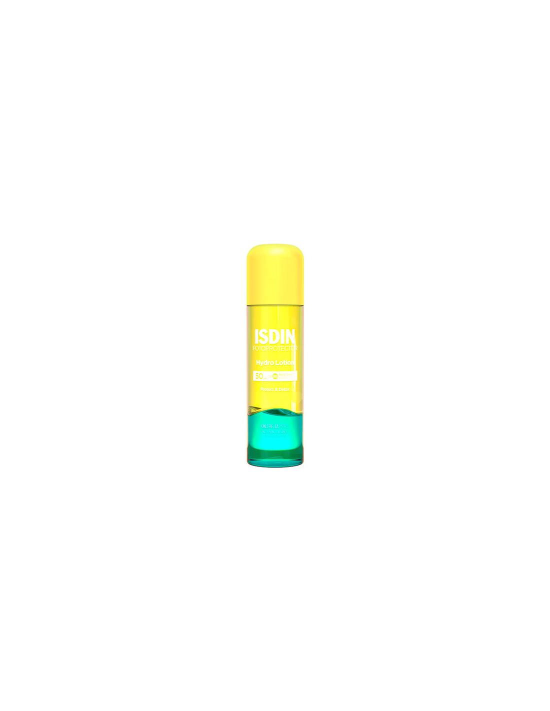 ISDIN FOTOPROTECTOR HYDRO LOTION PROTEGE Y OXIGENA SPF50+ 200 ML