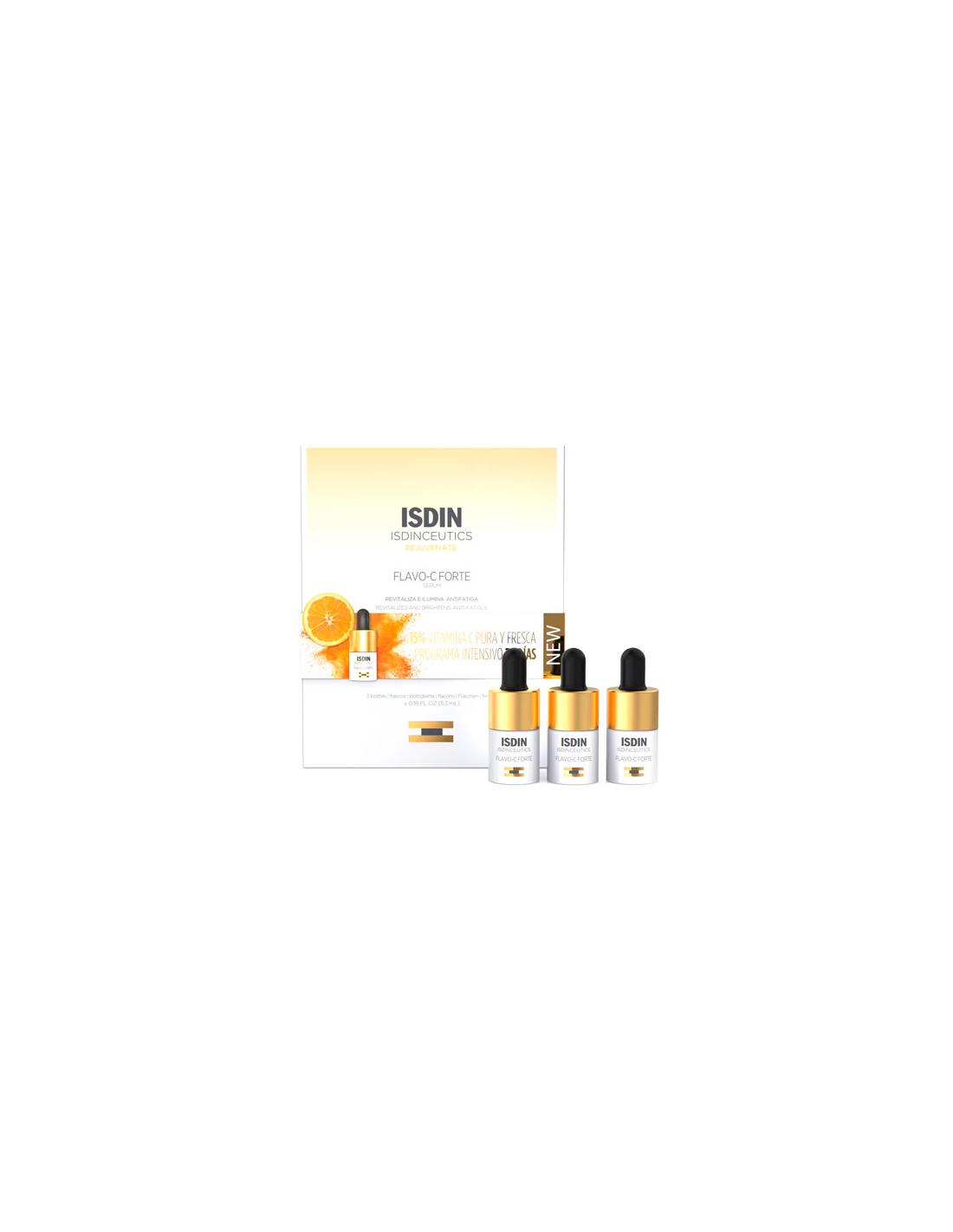 ISDIN ISDINCEUTICS FLAVO-C FORTE SERUM 3x5'30 ML SETS