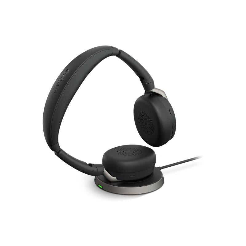 Jabra Headset Evolve2 65 Flex UC Stereo with Charging Dock (26699-989-989) (26699989989)
