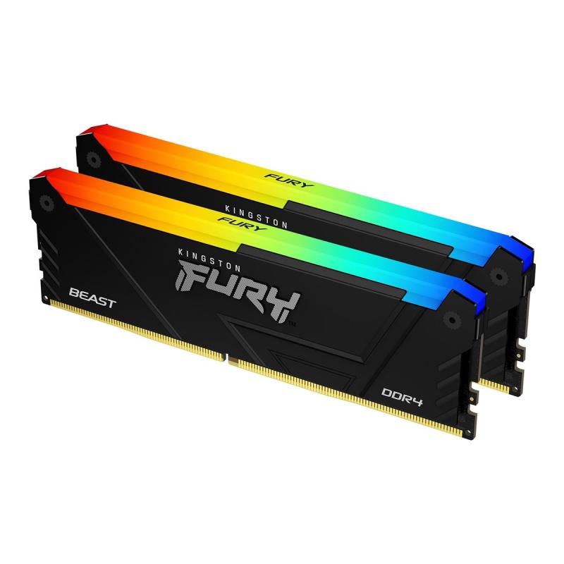 Kingston Fury Beast RGB DDR4 32GB (2x16GB) 3600MHz (KF436C18BB2AK2 32)