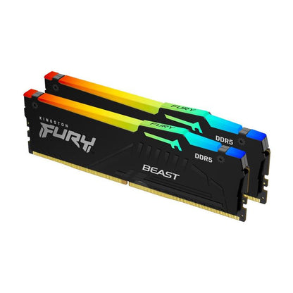 Kingston Fury Beast RGB DDR5 16GB (2x8GB) 56000MHz (KF556C40BBAK2-16) (KF556C40BBAK216)