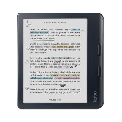 Kobo eBook Reader Libra Colour Μαύρο