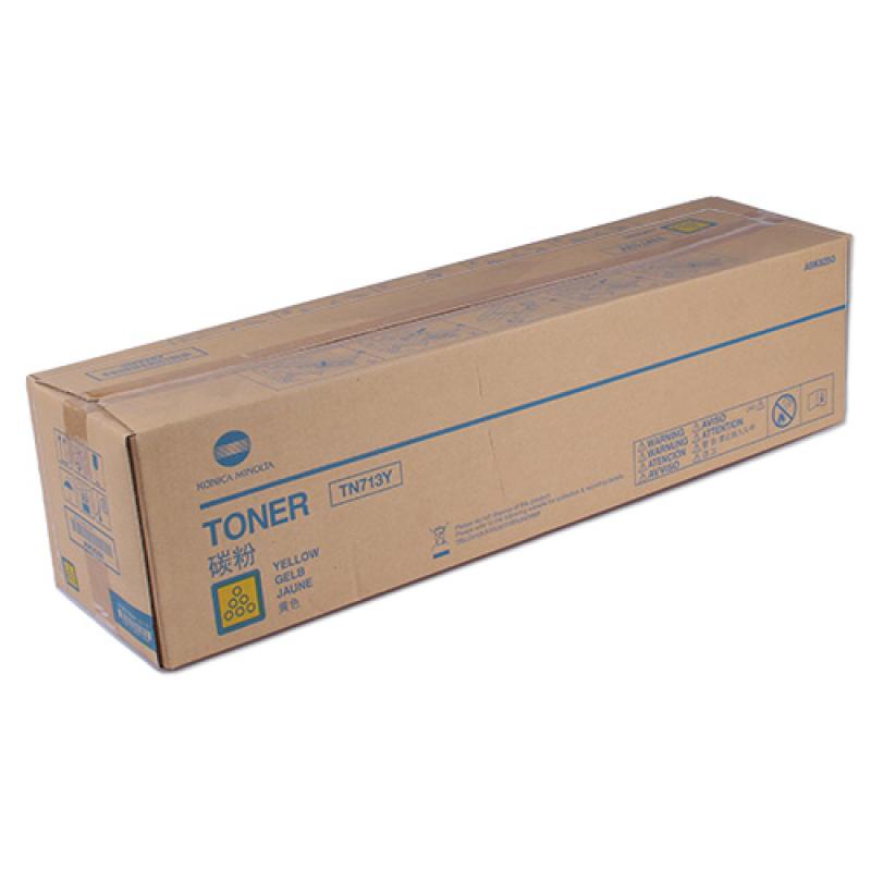 Konica-Minolta KonicaMinolta Toner TN-713 TN713 Yellow Gelb (A9K8250)