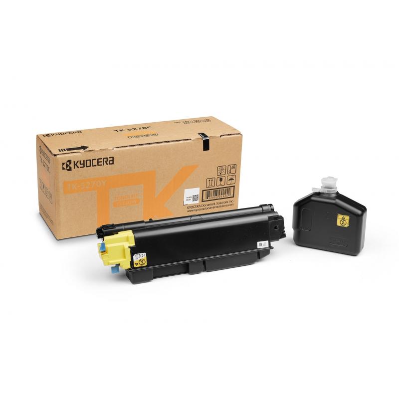 Kyocera Toner TK-5270Y TK5270Y Toner-Kit TonerKit Yellow Gelb (1T02TVANL0)