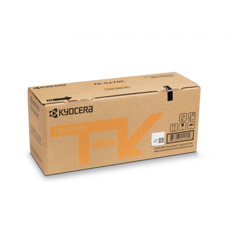 Kyocera Toner TK-5270Y TK5270Y Toner-Kit TonerKit Yellow Gelb (1T02TVANL0)