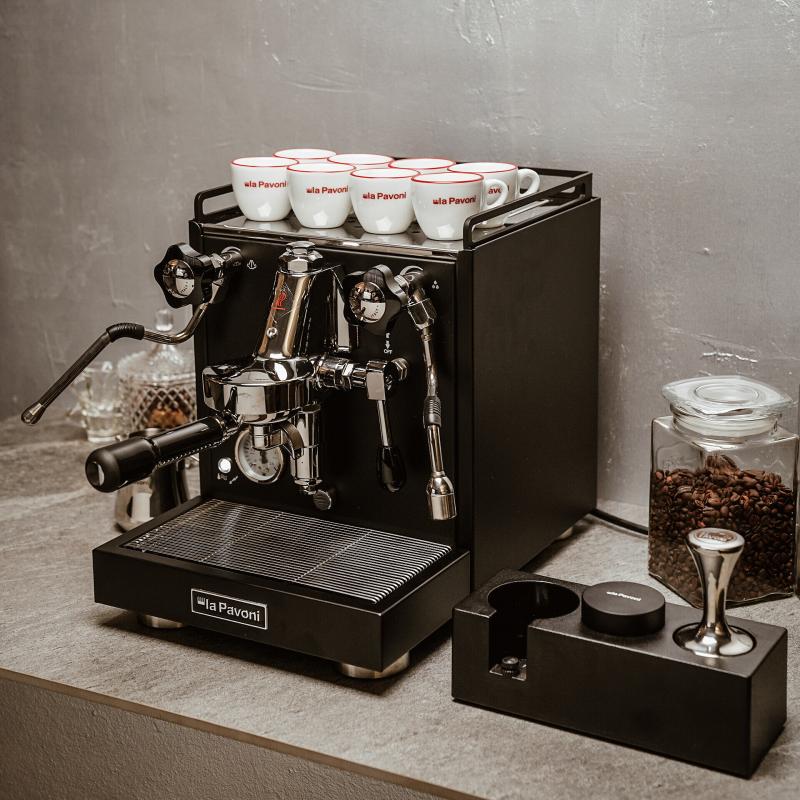La Pavoni Espressomachine (LPSCCB01EU) New Cellini classic black Schwarz