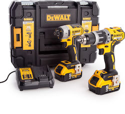 POWER TOOL COMBO KIT DEWALT DCK266P2T (DCD796+DCF887) 2X5,0AH 18V