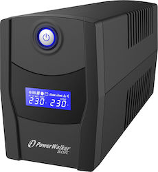 PowerWalker VI 800 STL Line-Interactive UPS 0.8 kVA 480 W with 2 AC Outlets