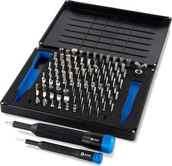iFixit Manta Precision Bit-Satz (schwarz/blau, 114-teilig)