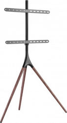 Techly ICA-TR18SAM TV mount 165.1 cm (65") Walnut