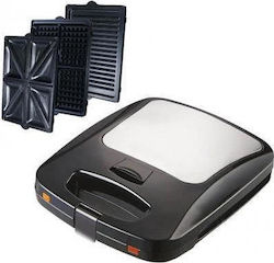 Toaster Ravanson OP-7050 Black, Silver 1200 W
