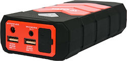 YATO YT-83081 Car Jump Starter and Power Bank 9000 mAh, Black and Orange