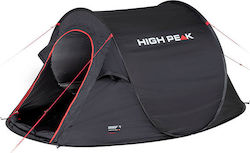 High Peak Vision 3 Throw Tent (Black, Freestanding)