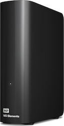 Western Digital Elements 8 TB External Hard Drive (Black, Micro-USB-B 3.2 Gen 1, 5 Gbit/s)