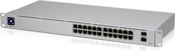 Ubiquiti UniFi USW-24 network switch Managed L2 Gigabit Ethernet (10/100/1000) Silver
