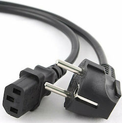 Gembird PC-186-VDE-10M power cable Black CEE7/4 C14 coupler