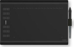 HUION H1060P graphic tablet 5080 lpi 250 x 160 mm USB Black