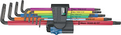 WERA 967/9 TX XL Multicolour HF 1 L-Key Set