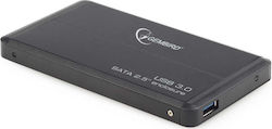 Gembird EE2-U3S-2 2.5" Storage Drive Enclosure (Black)